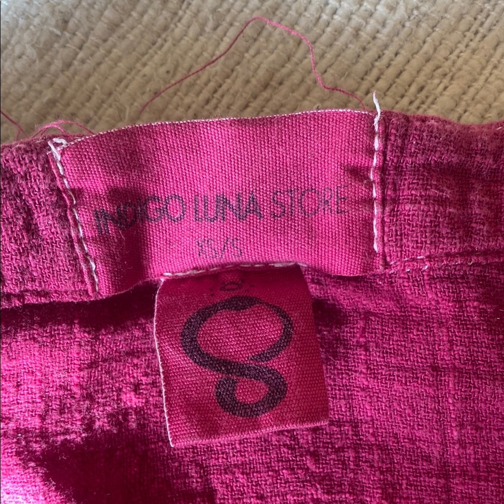 Indigo Luna wrap top - image 4